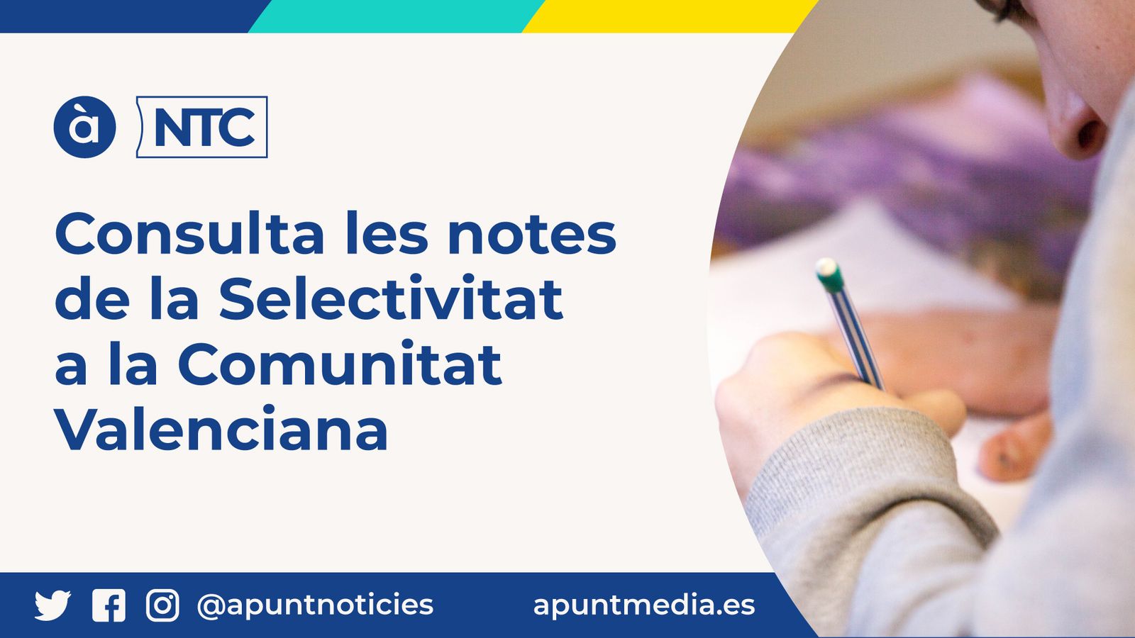 VÍDEO | El 96,26% de l\'alumnat valencià aprova Selectivitat
