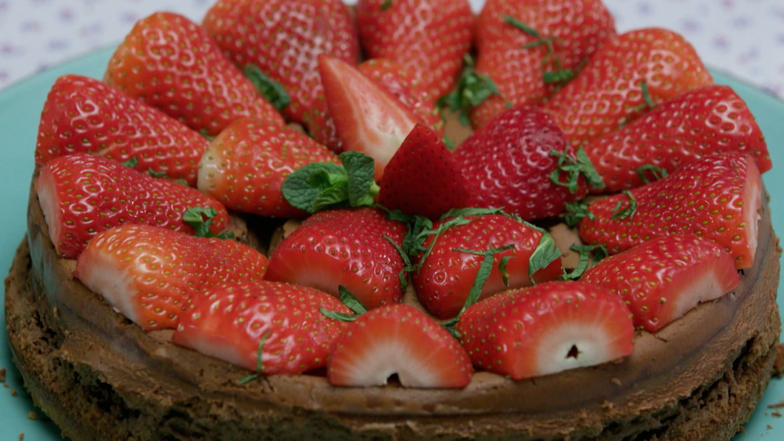 Pastís de formatge i xocolate