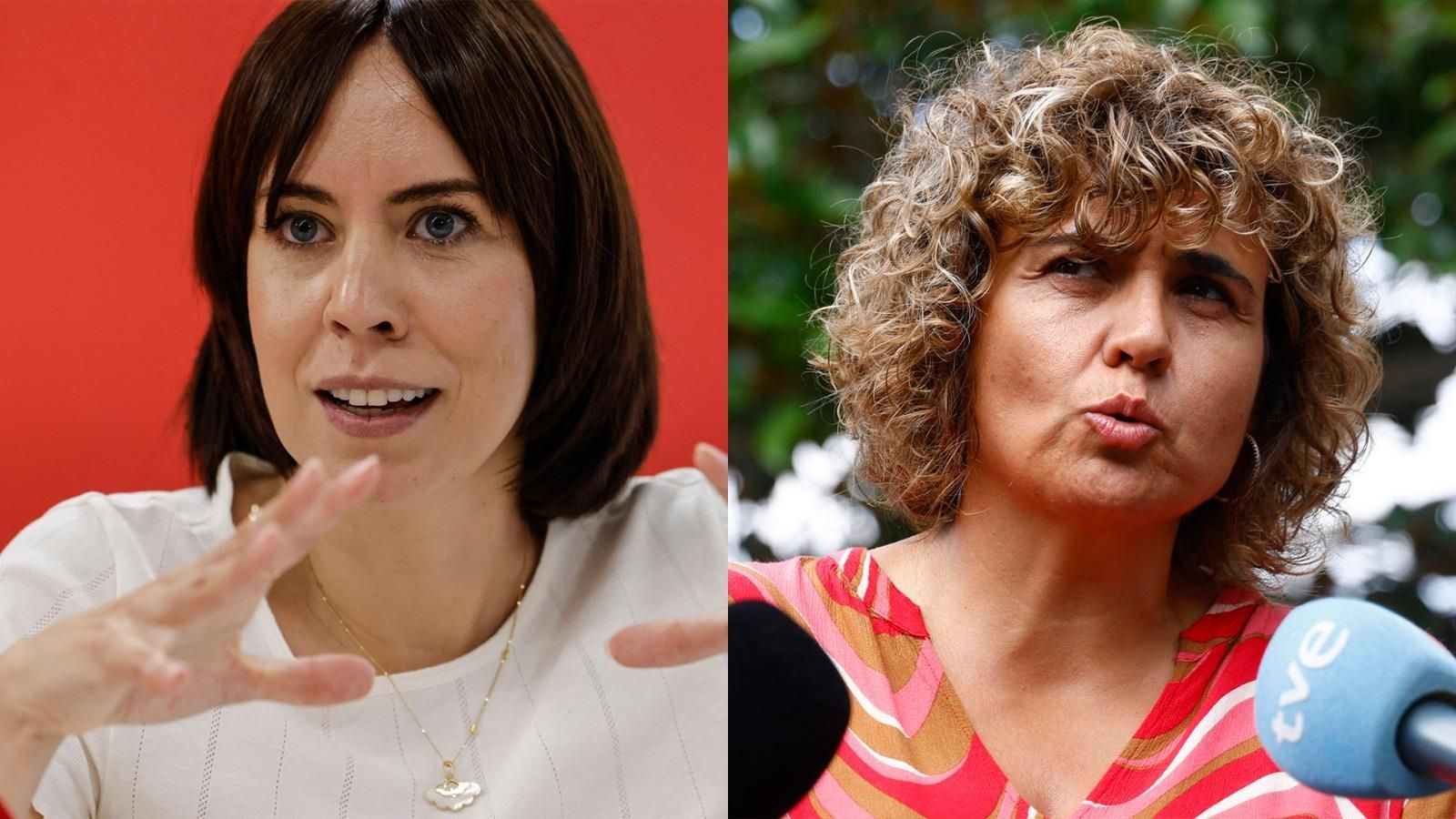 La líder del PSPV, Diana Morant i la vicepresidenta portaveu del Grup del Partit Popular Europeu