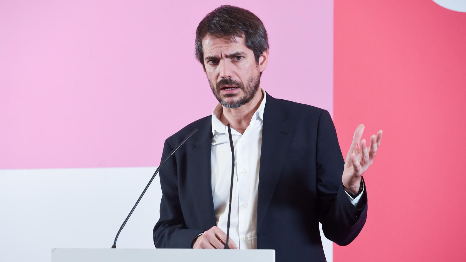 El portaveu de Sumar i ministre de Cultura, Enrique Urtasun