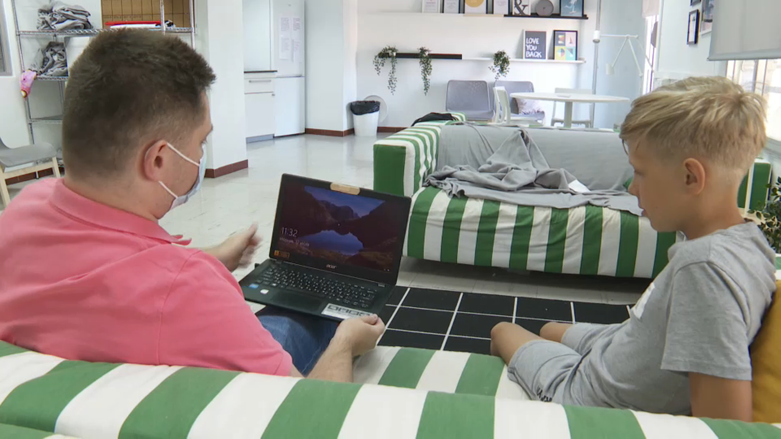 Visitem les instal·lacions de l'antiga Fe de València que acull a refugiats ucraïnesos