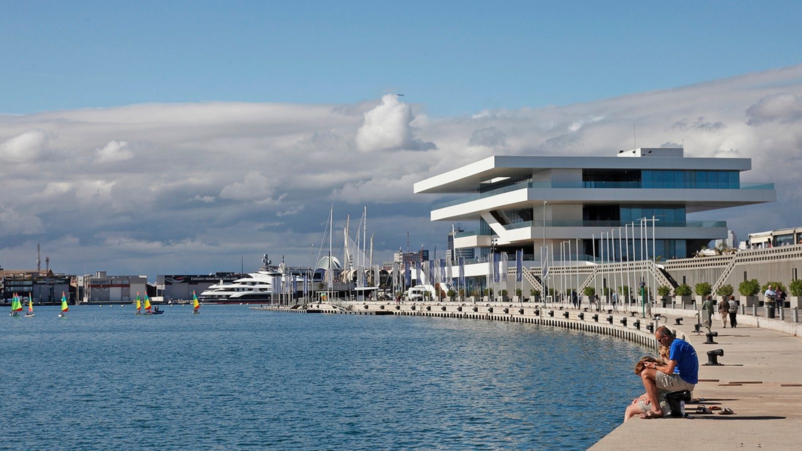 Imatge d'arxiu de l'esplanada del Veles e Vents