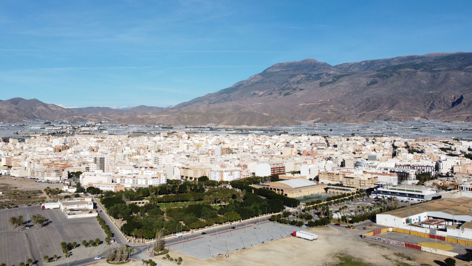 El Ejido, municipi on ha tingut lloc el tiroteig este dilluns a la nit, en una imatge d'arxiu