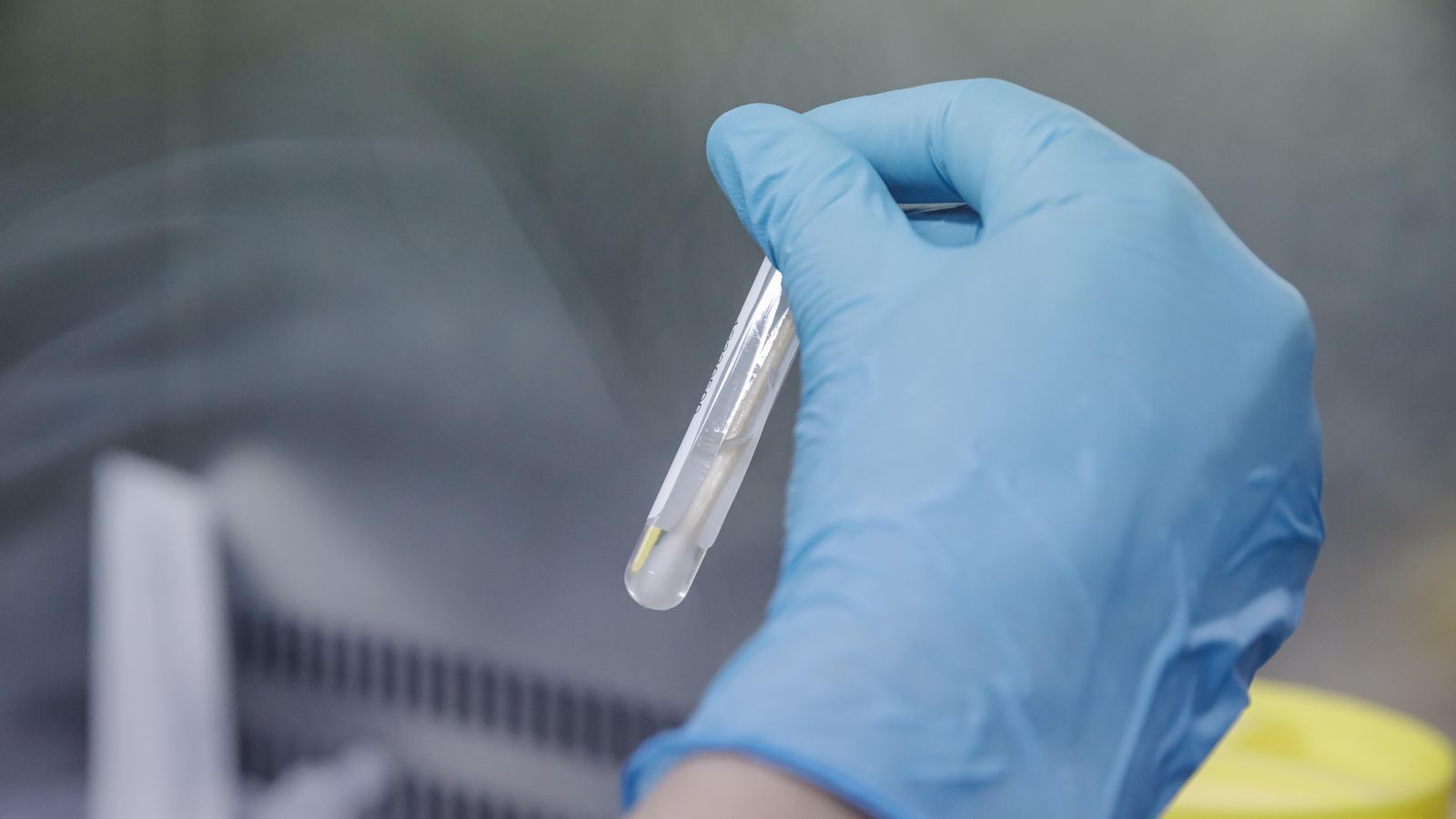 Imatge d'arxiu del laboratori de l'Institut Carlos III de Madrid, on es realitzen estudis microbiològics Imatge d'arxiu del laboratori de l'Institut Carlos III de Madrid, on es realitzen estudis microbiològics