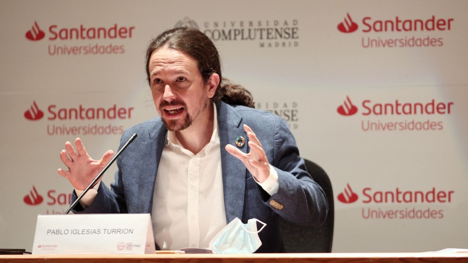 El vicepresident segon del govern i líder de Podem, Pablo Iglesias, en una imatge d'arxiu