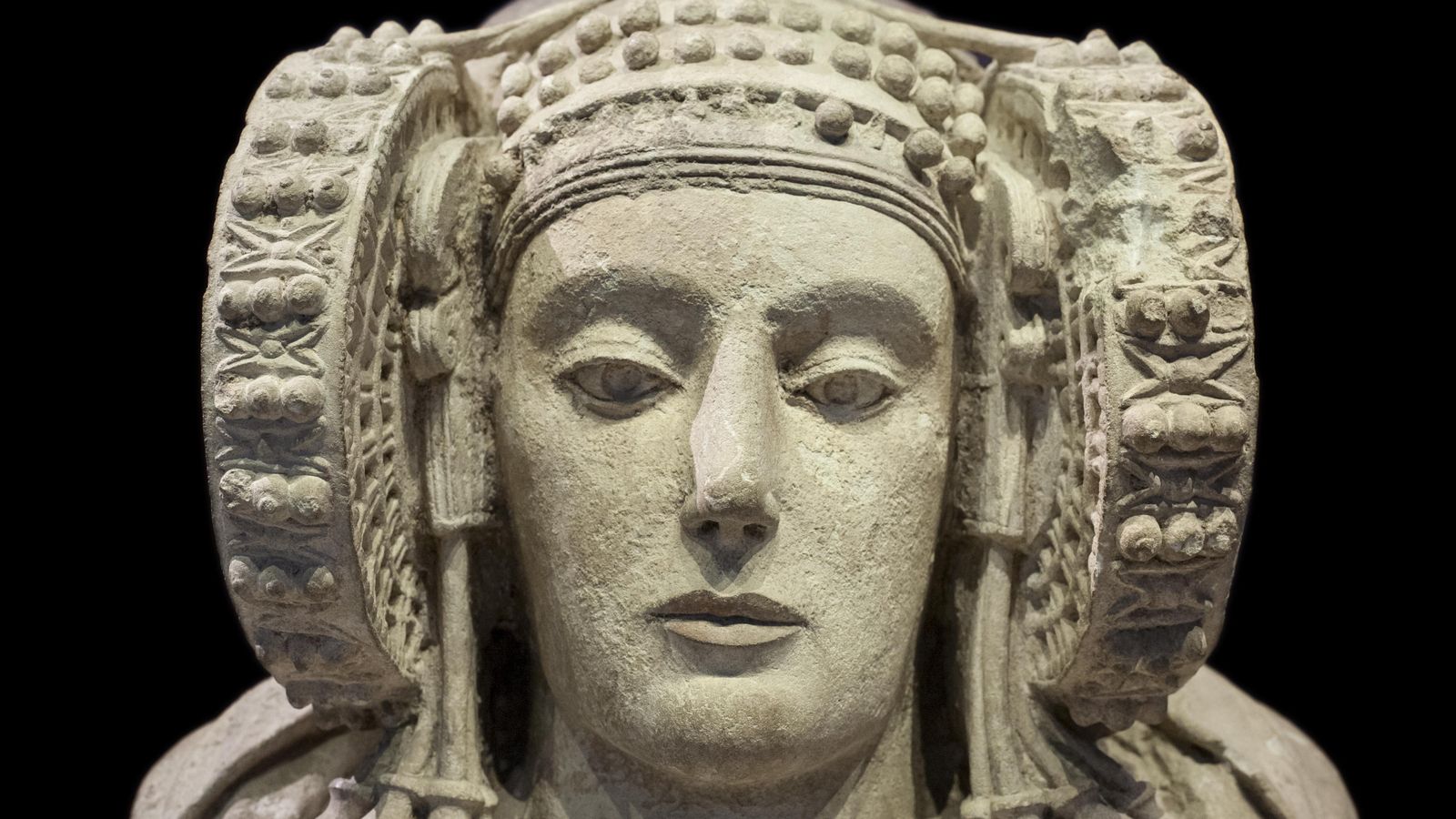 La Dama d'Elx en una imatge d'arxiu