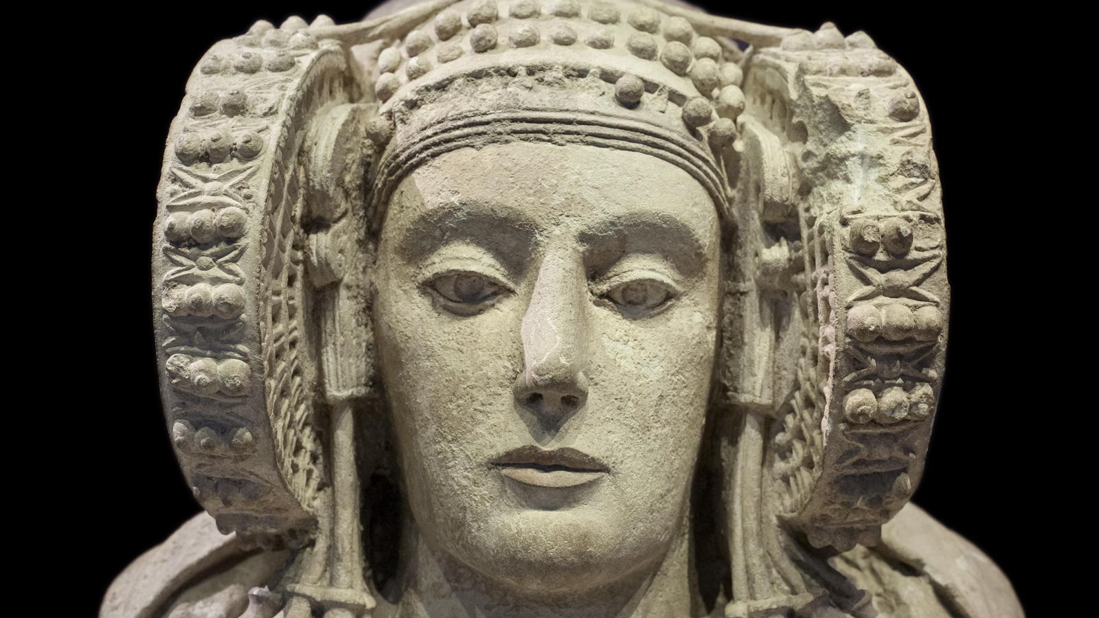 La Dama d'Elx en una imatge d'arxiu