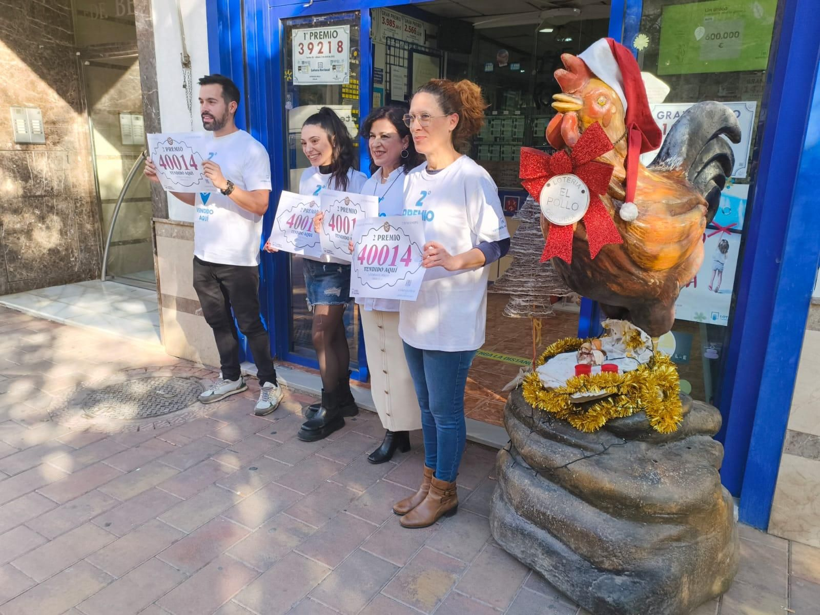 Loteries El Pollo, d'Oriola, una de les administracions on s'ha venut el segon premi de loteria