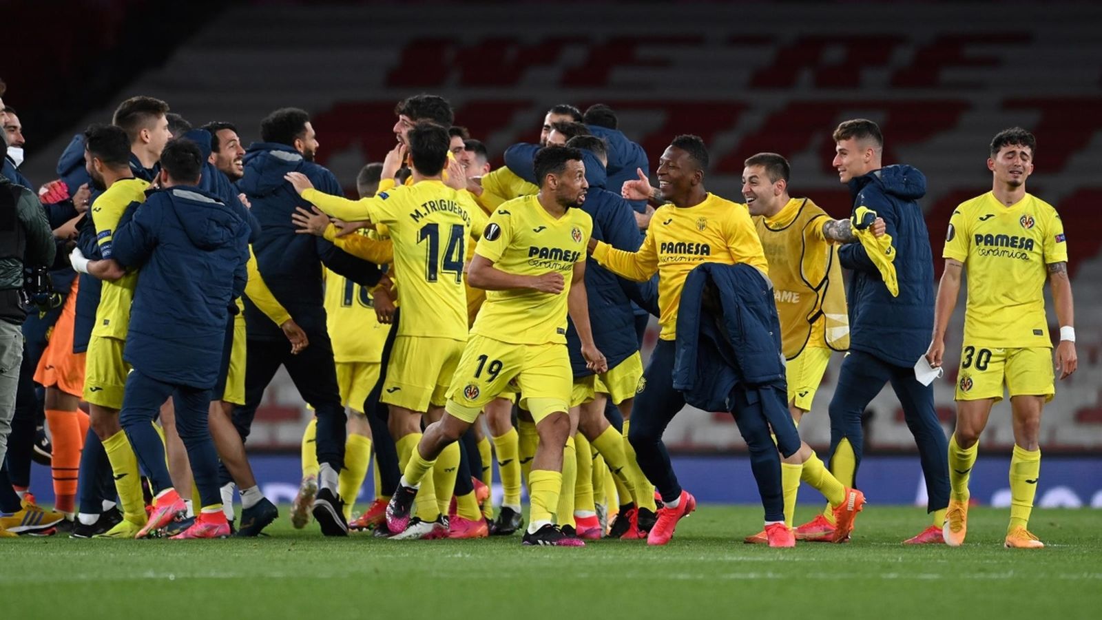 Victòria del Vila-real a Londres en Línia de fons