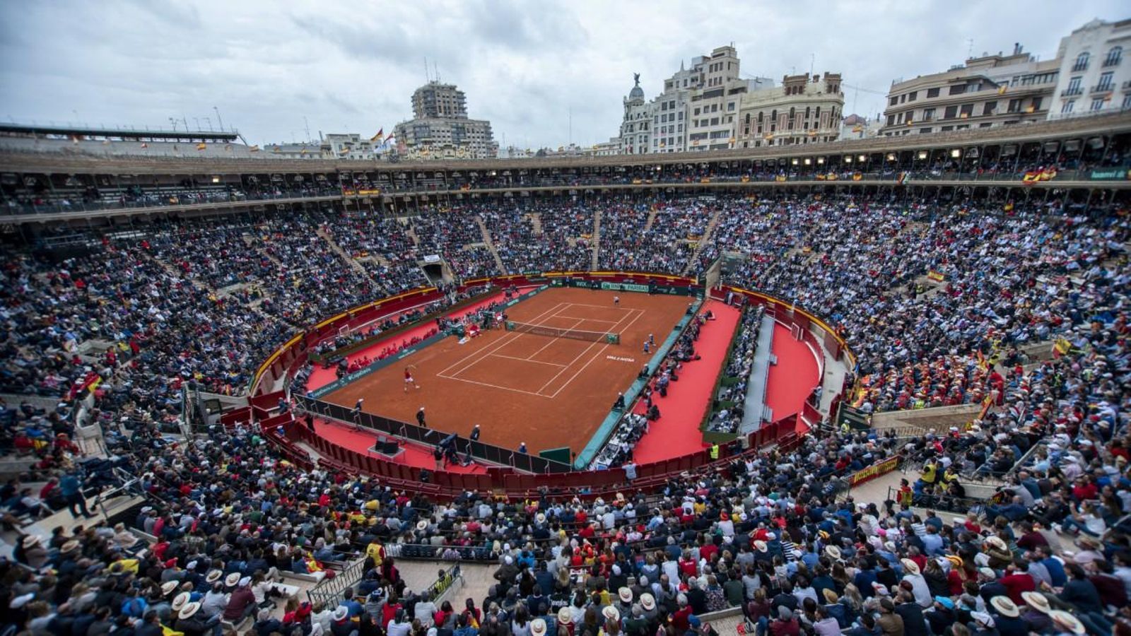 Panoràmica de la plaça de bous de València