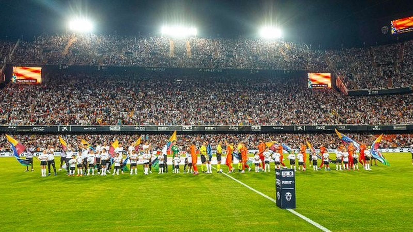 València CF a Mestalla (foto València CF)
