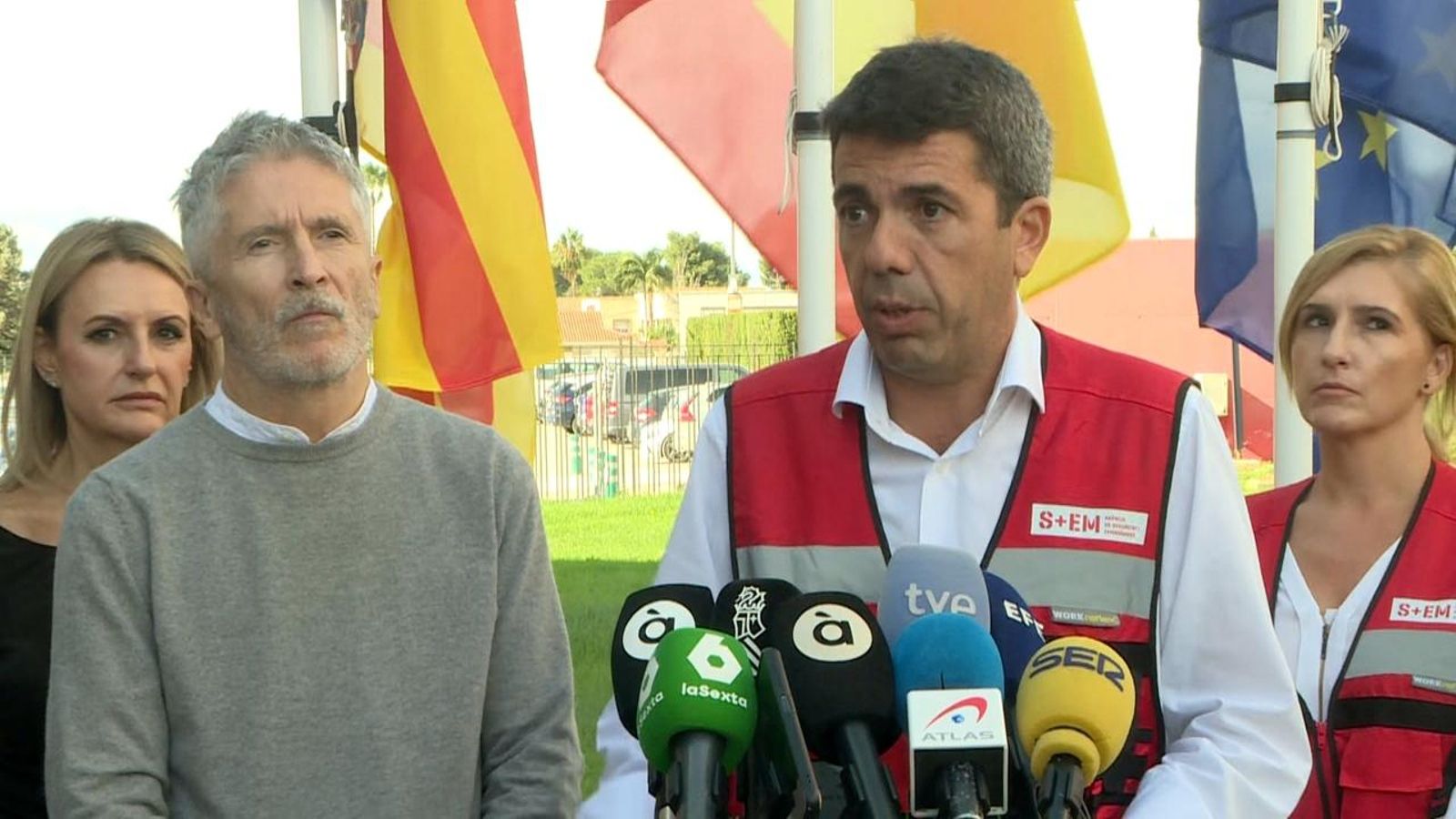 Roda de premsa del president de la Generalitat, Carlos Mazón