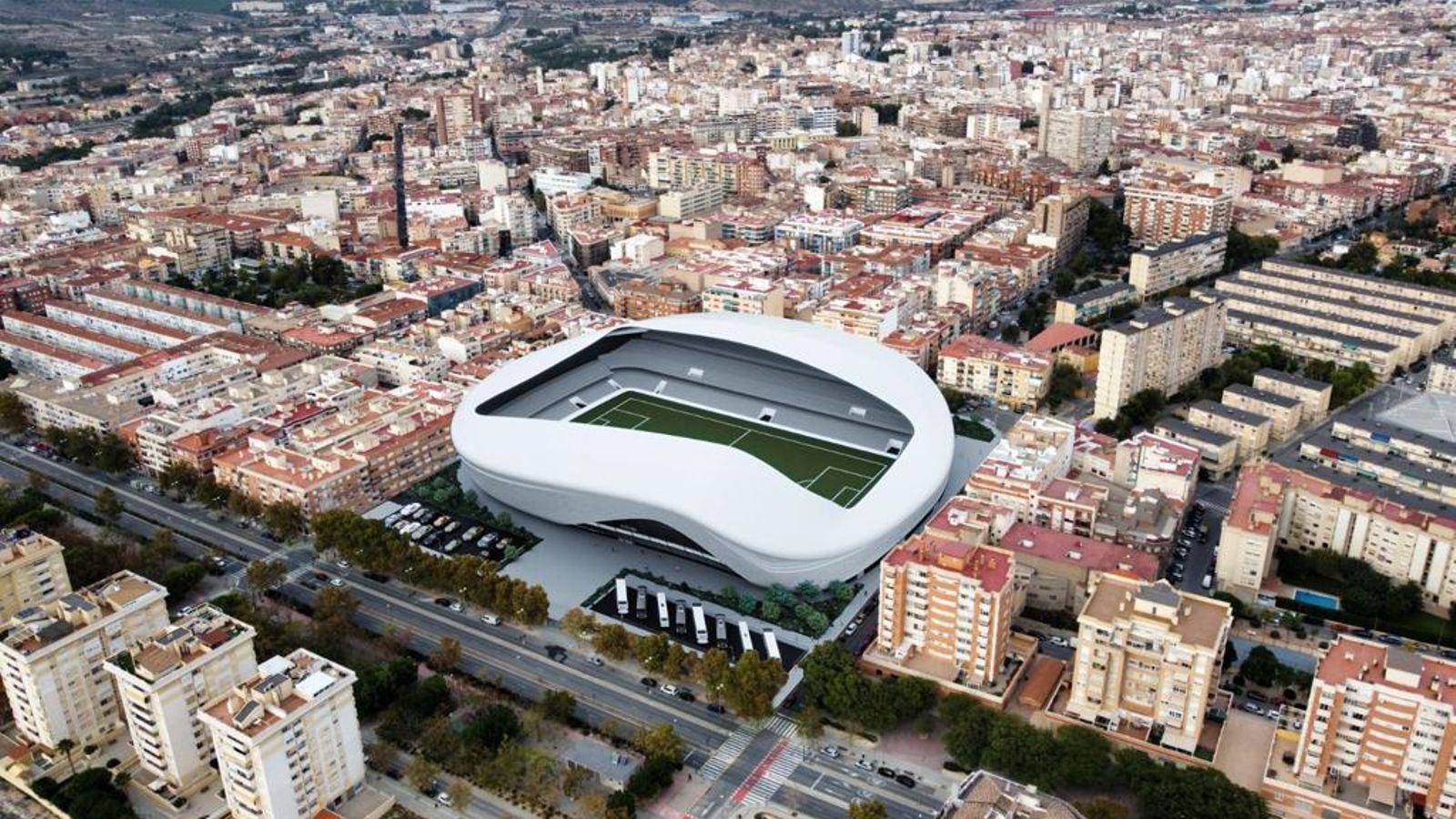 Projecte del nou estadi de l'Eldenc