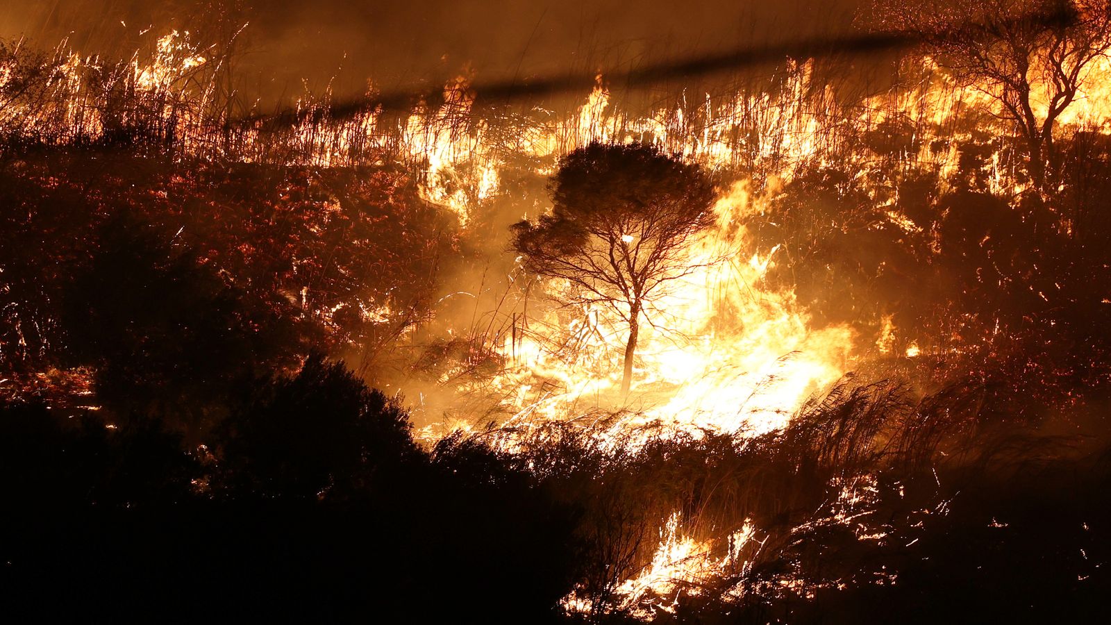 Incendi a Sicília, el passat agost