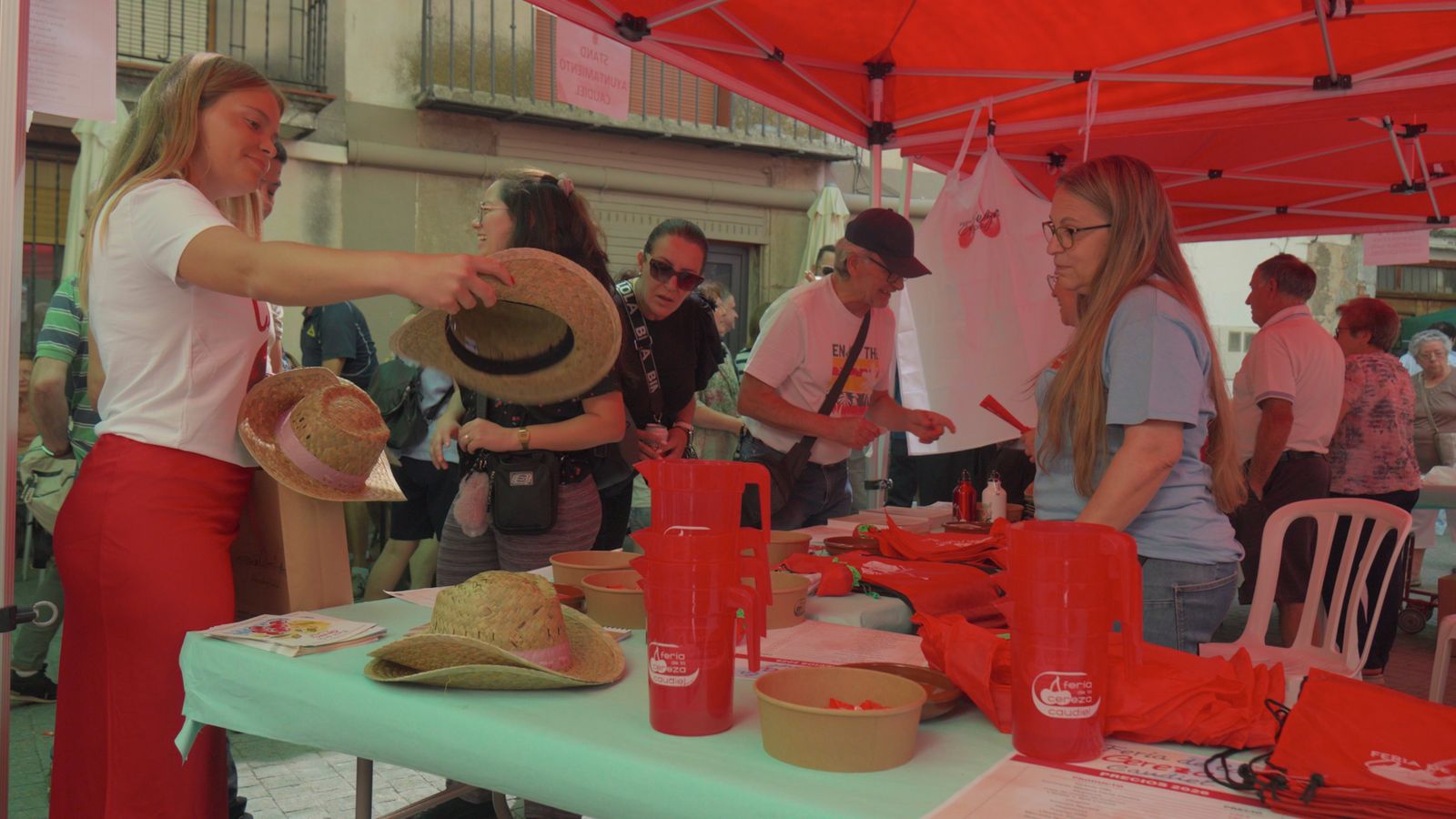 Paradeta promocional de la Fira de Caudiel