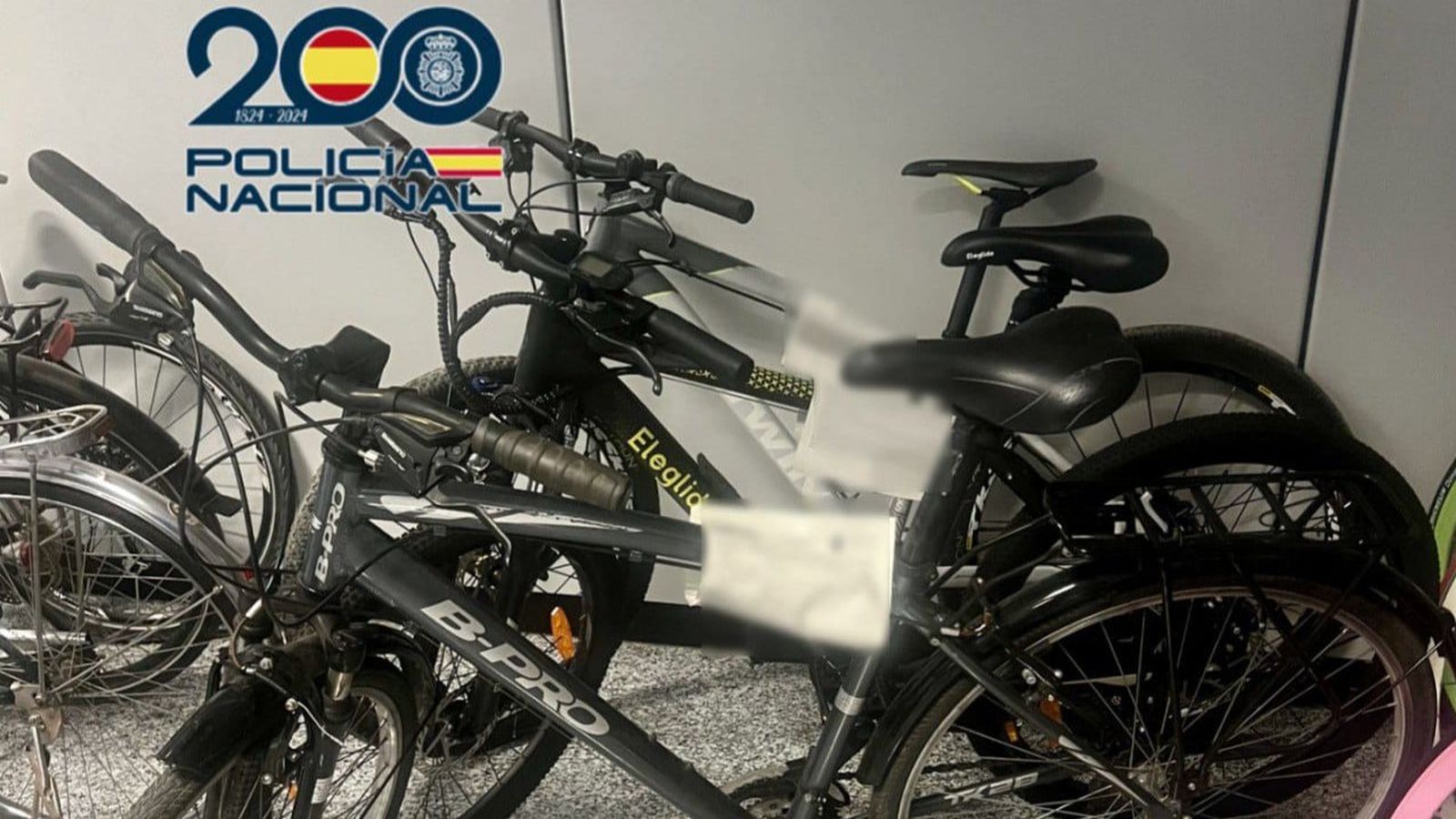 Mostra de les bicicletes requisades