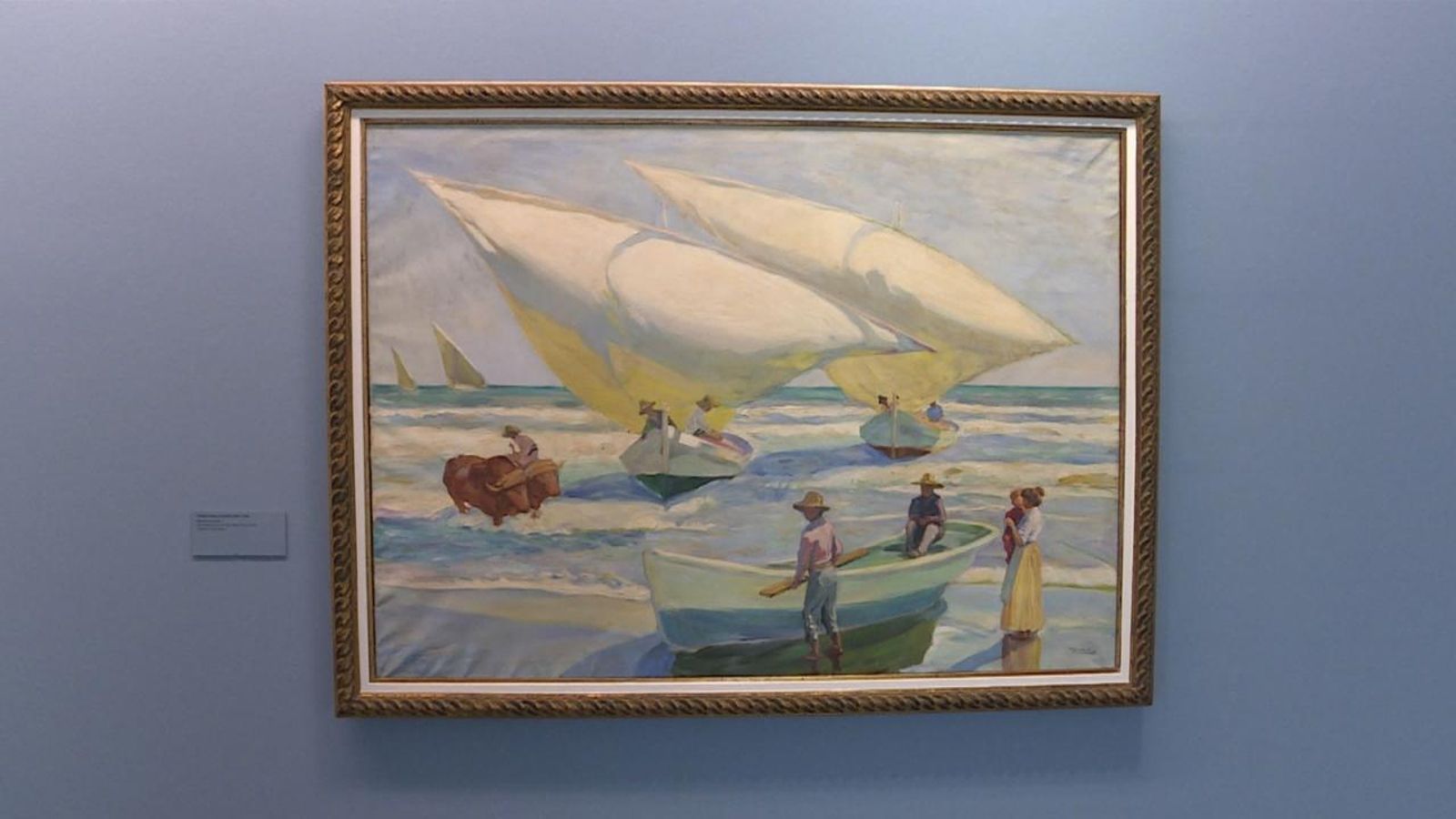 El quadre 'Festa valenciana', de Joaquim Sorolla