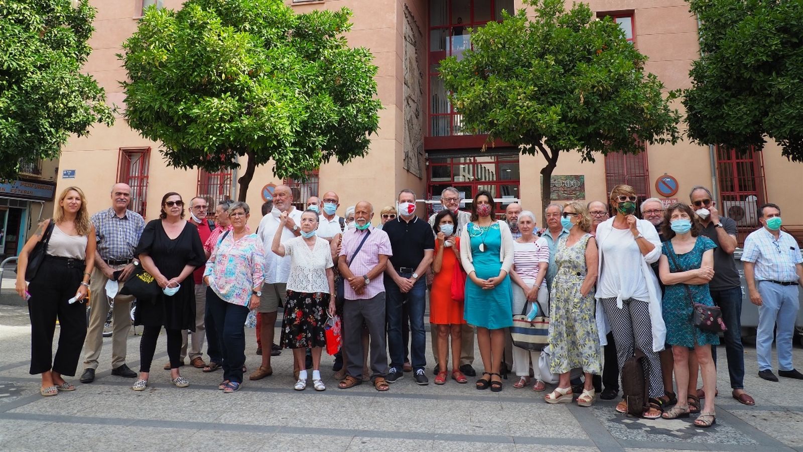 Acte de presentació de la querella de CCOO-PV