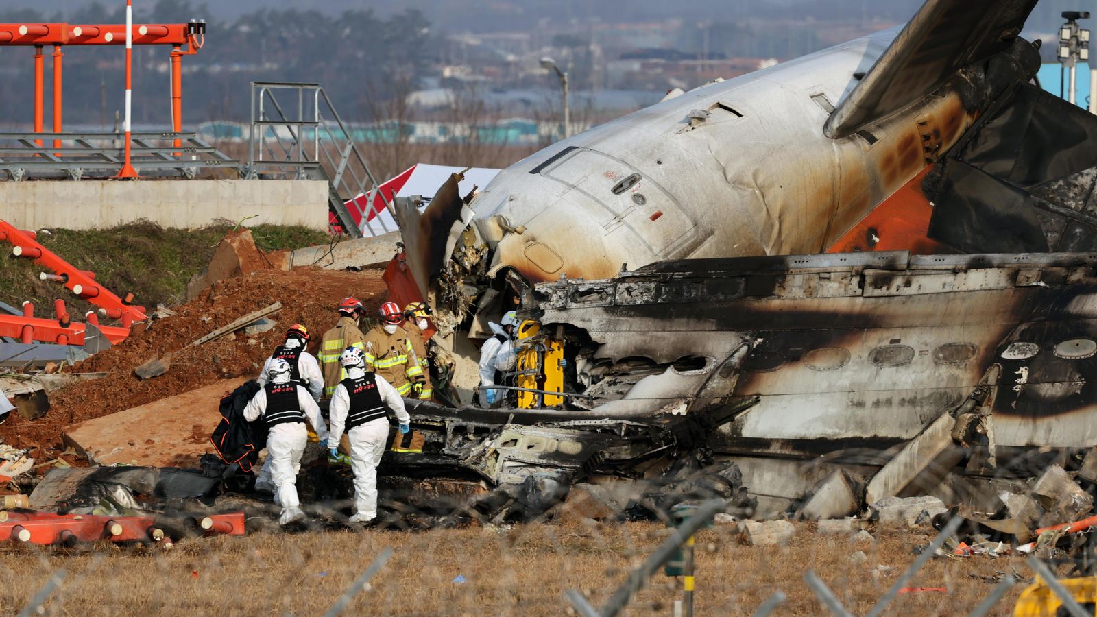 Avió sinistrat a l'aeroport de Muan, a Corea del Sud