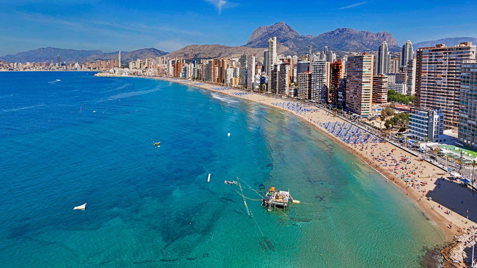 Platja de Llevant, a Benidorm