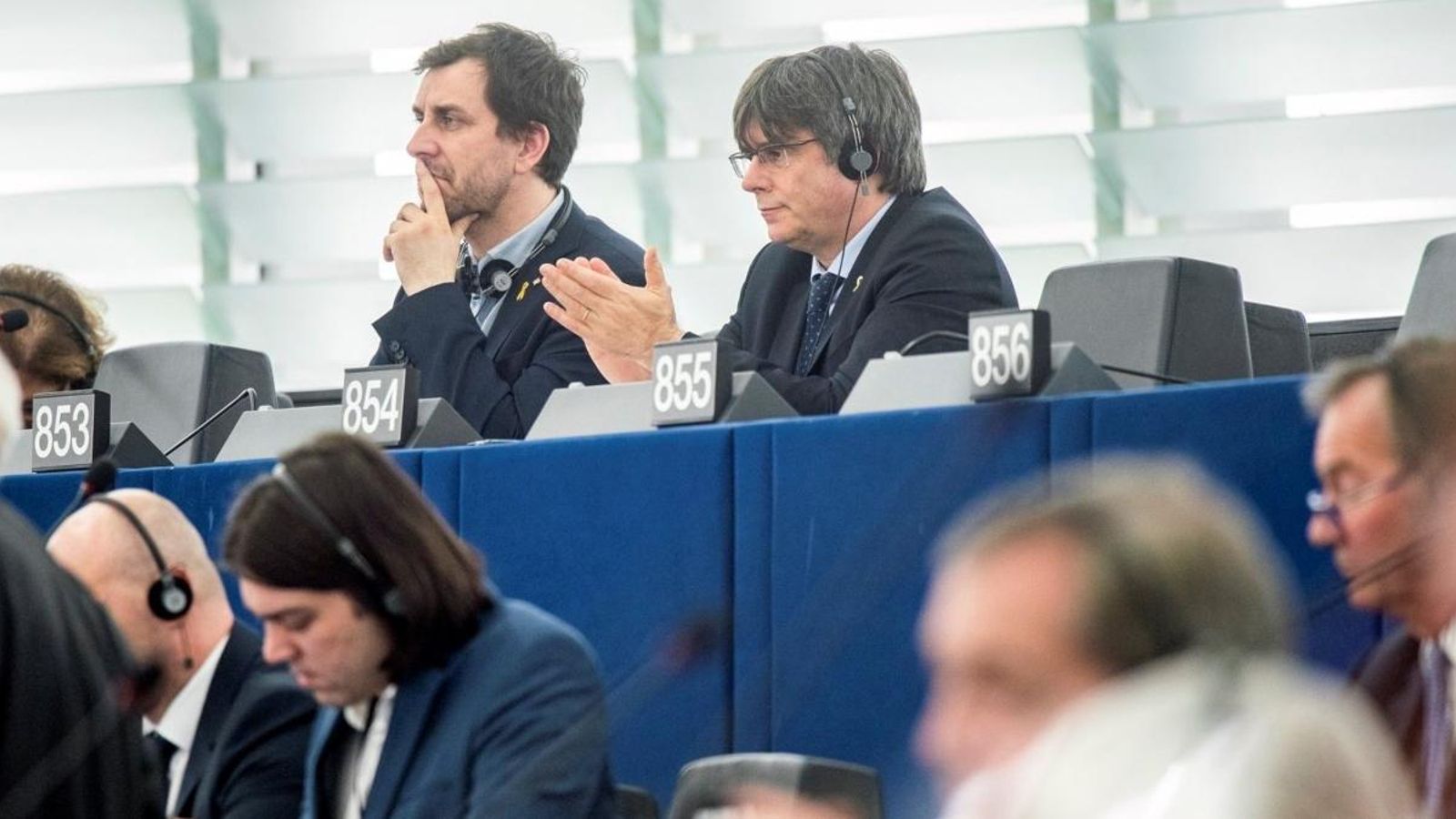 Puigdemont, aquest dimarts en l'Europarlament