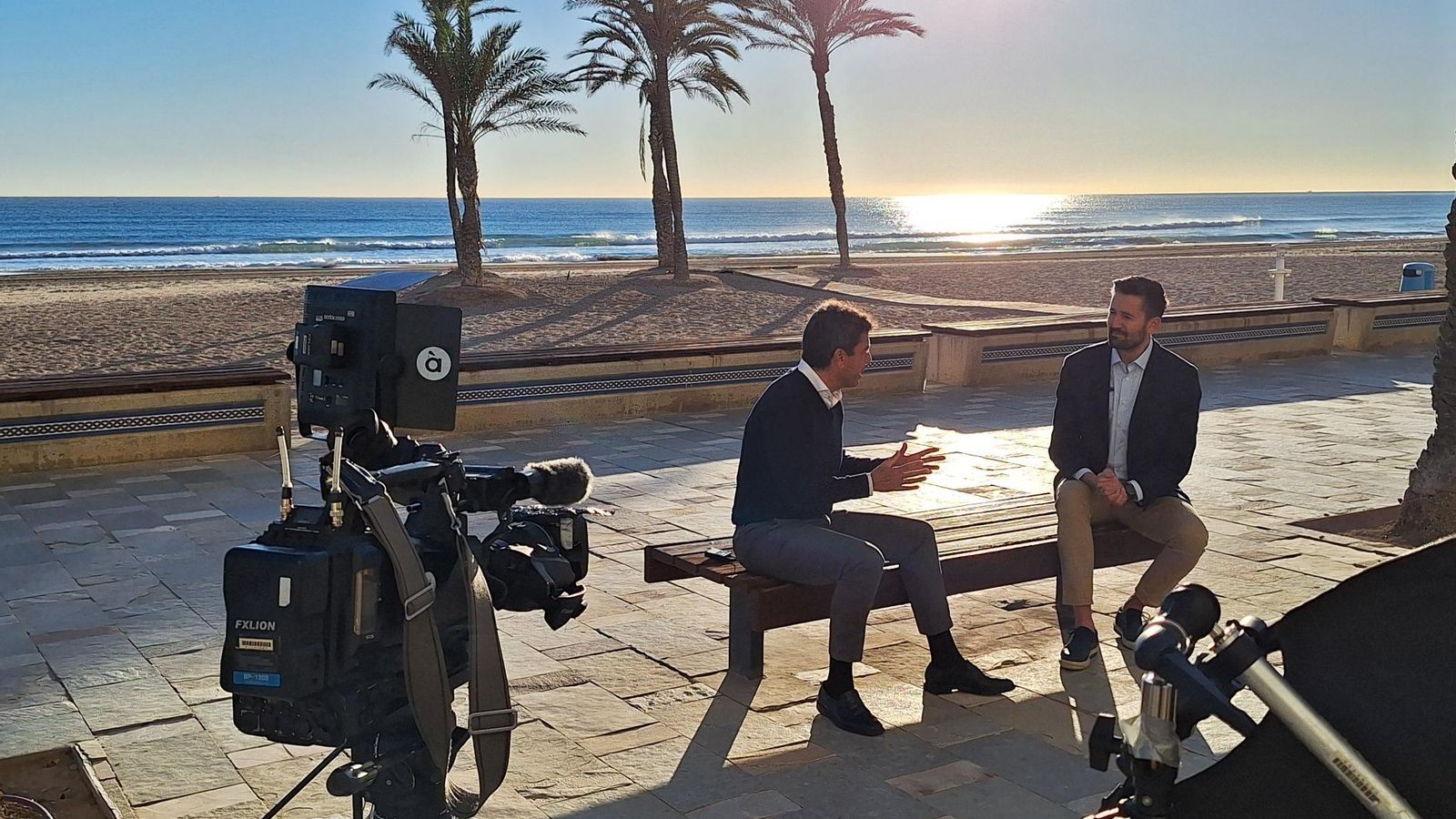 Mathies Muñoz ha entrevistat el president de la Generalitat, Carlos Mazón