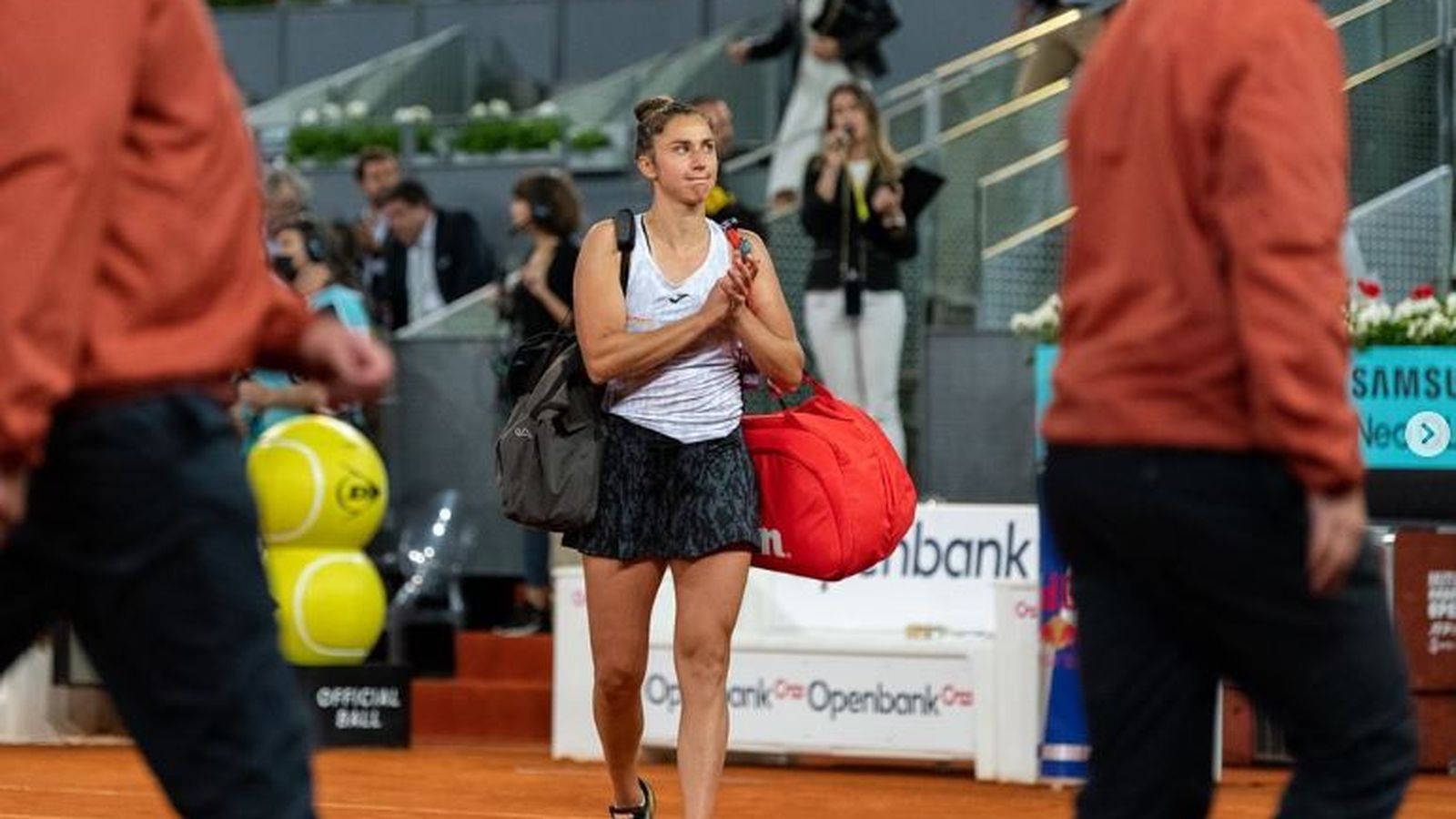 Sara Sorribes s'acomiada de la Caja Mágica de Madrid