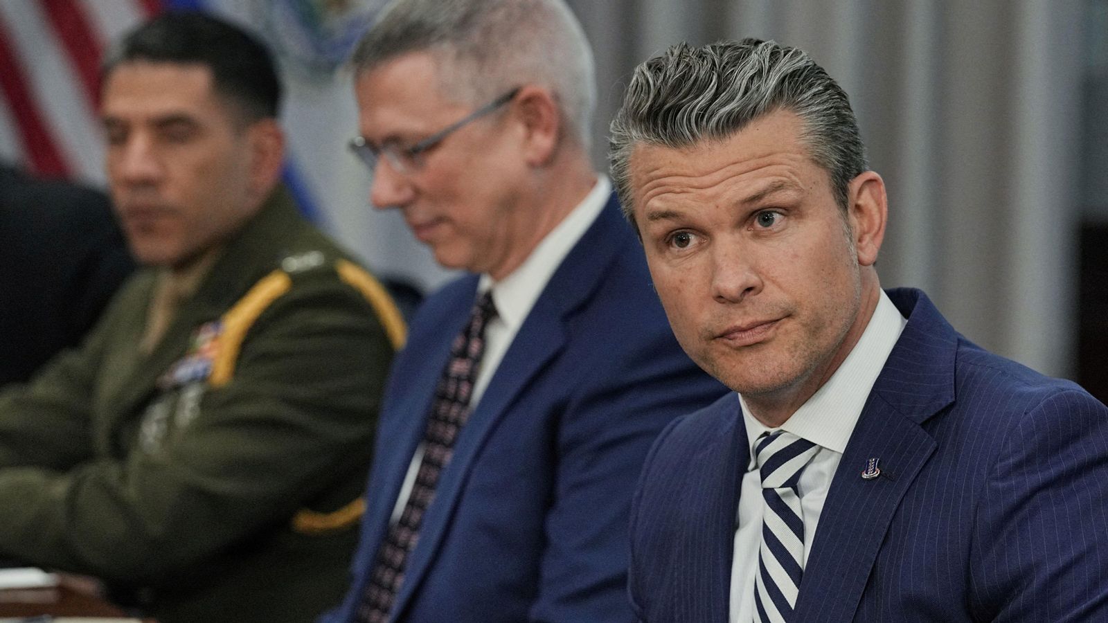 El secretari de Defensa dels Estats Units, Pete Hegseth, en una imatge d'arxiu El secretari de Defensa dels Estats Units, Pete Hegseth, en una imatge d'arxiu