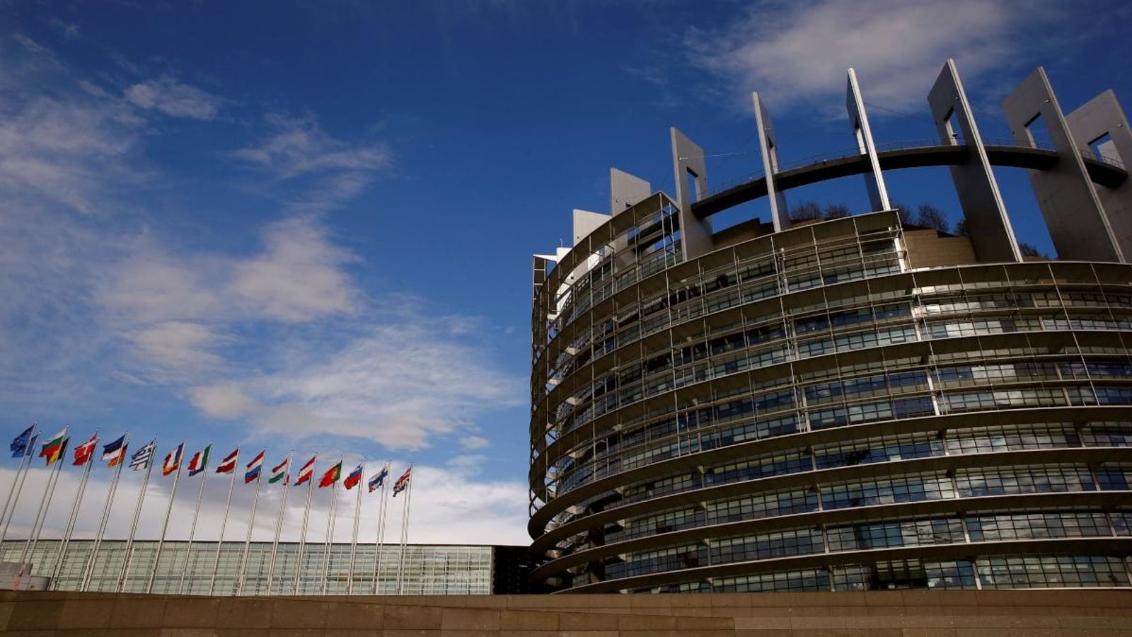 El Parlament Europeu a Estrasburg (França)