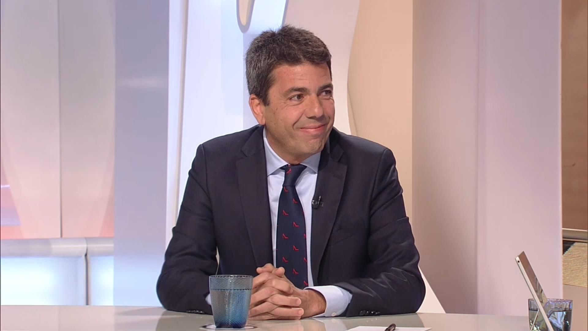 El president de la Generalitat, Carlos Mazón