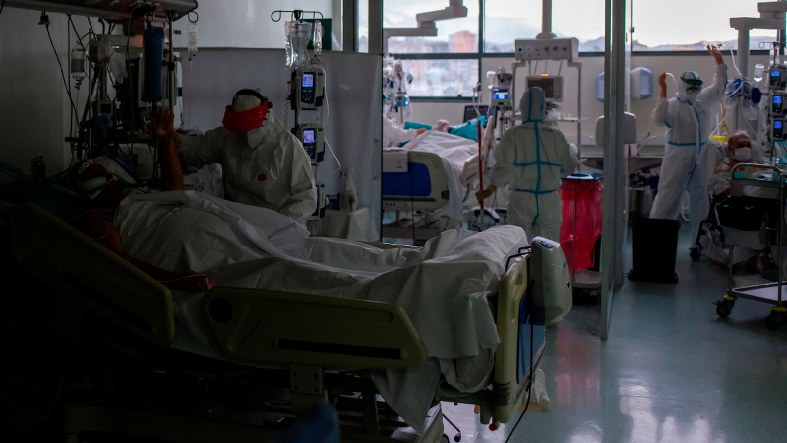 Unitat de cures intensives d'un hospital gallec