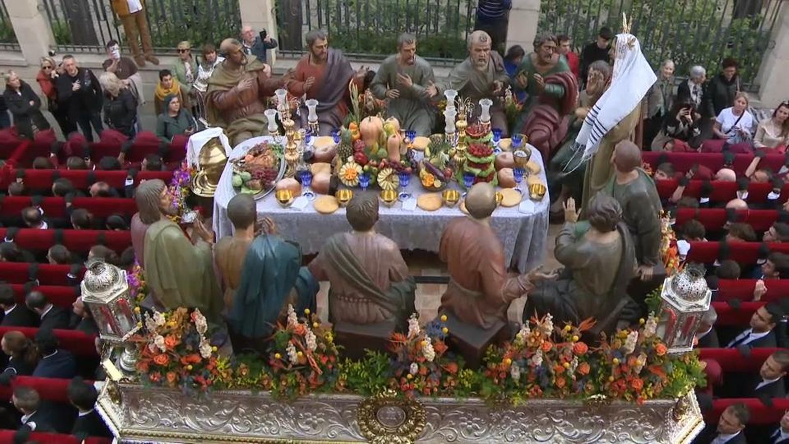 El pas del Sant Sopar d'Alacant, el més gran d'Espanya