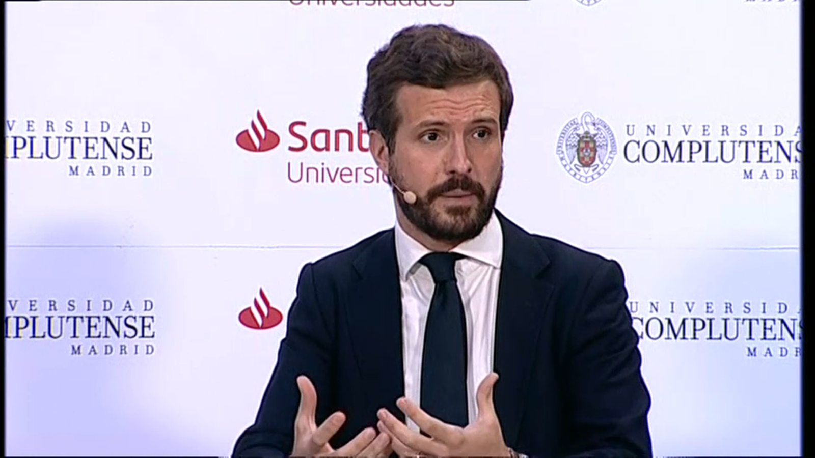 El líder del PP, Pablo Casado.