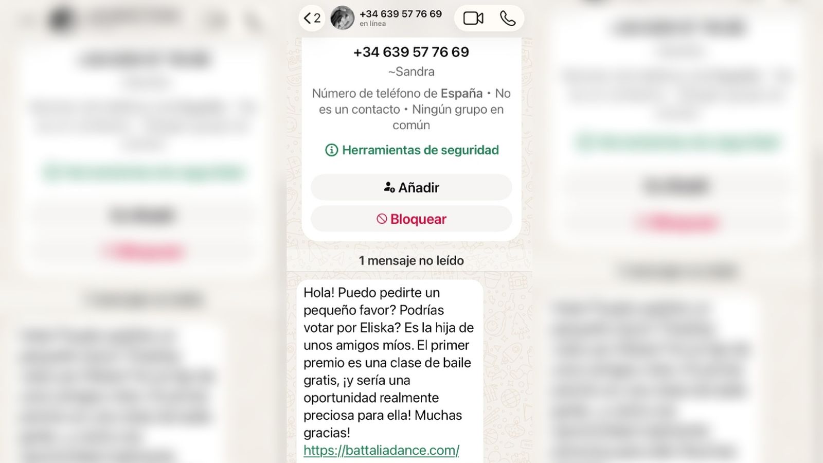 Campanya fraudulenta per WhatsApp