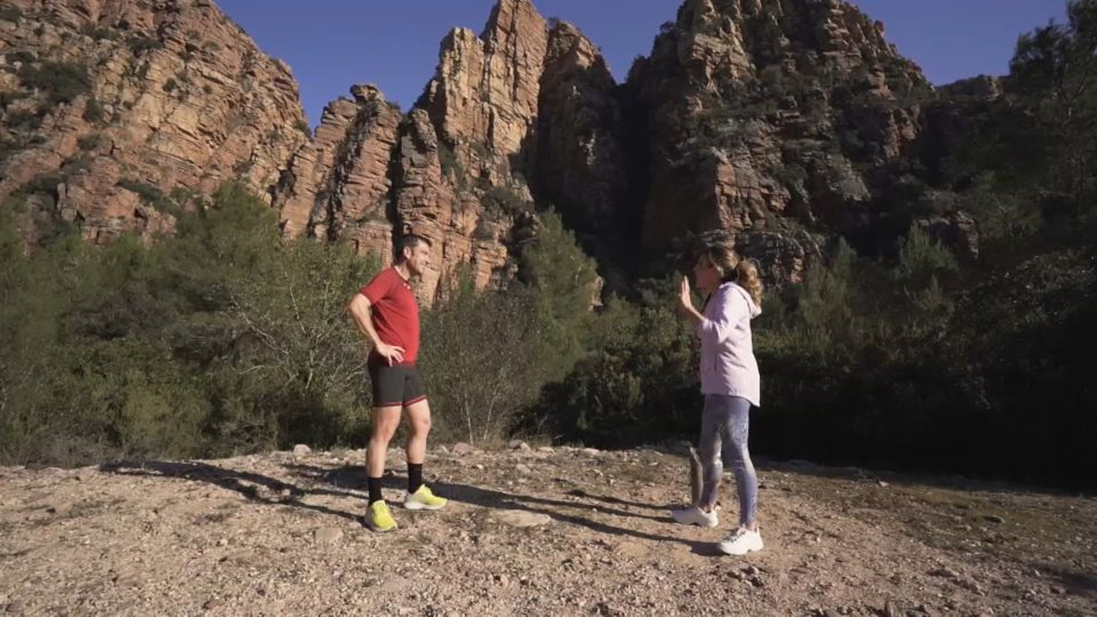 Al paratge de les penyes Aragoneses d'Onda