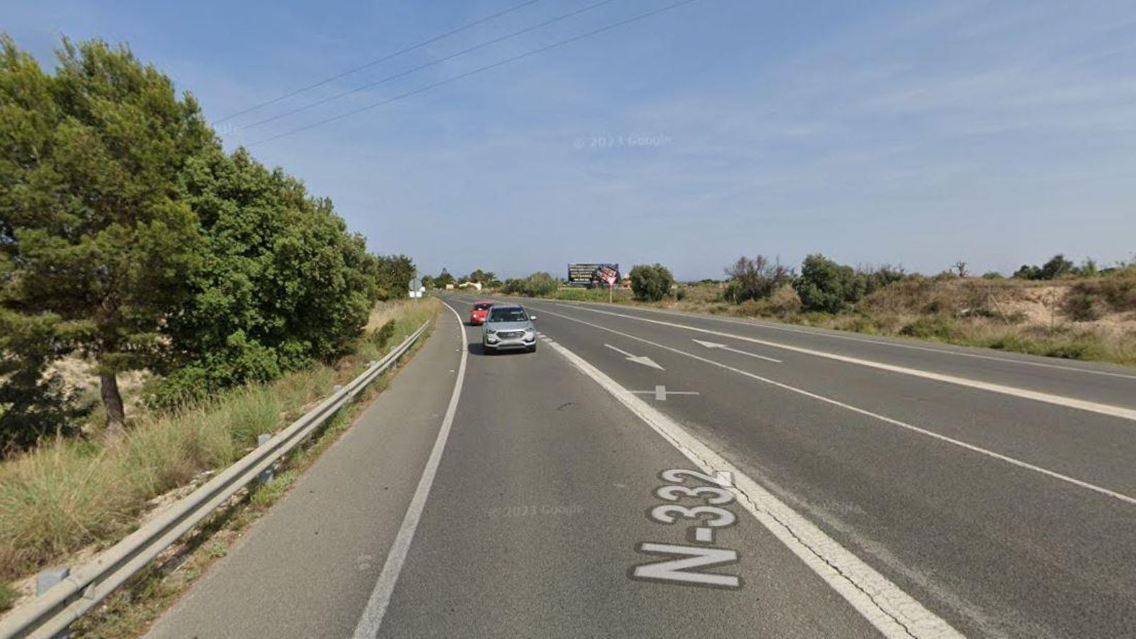 N-332, a l'altura d'Orihuela