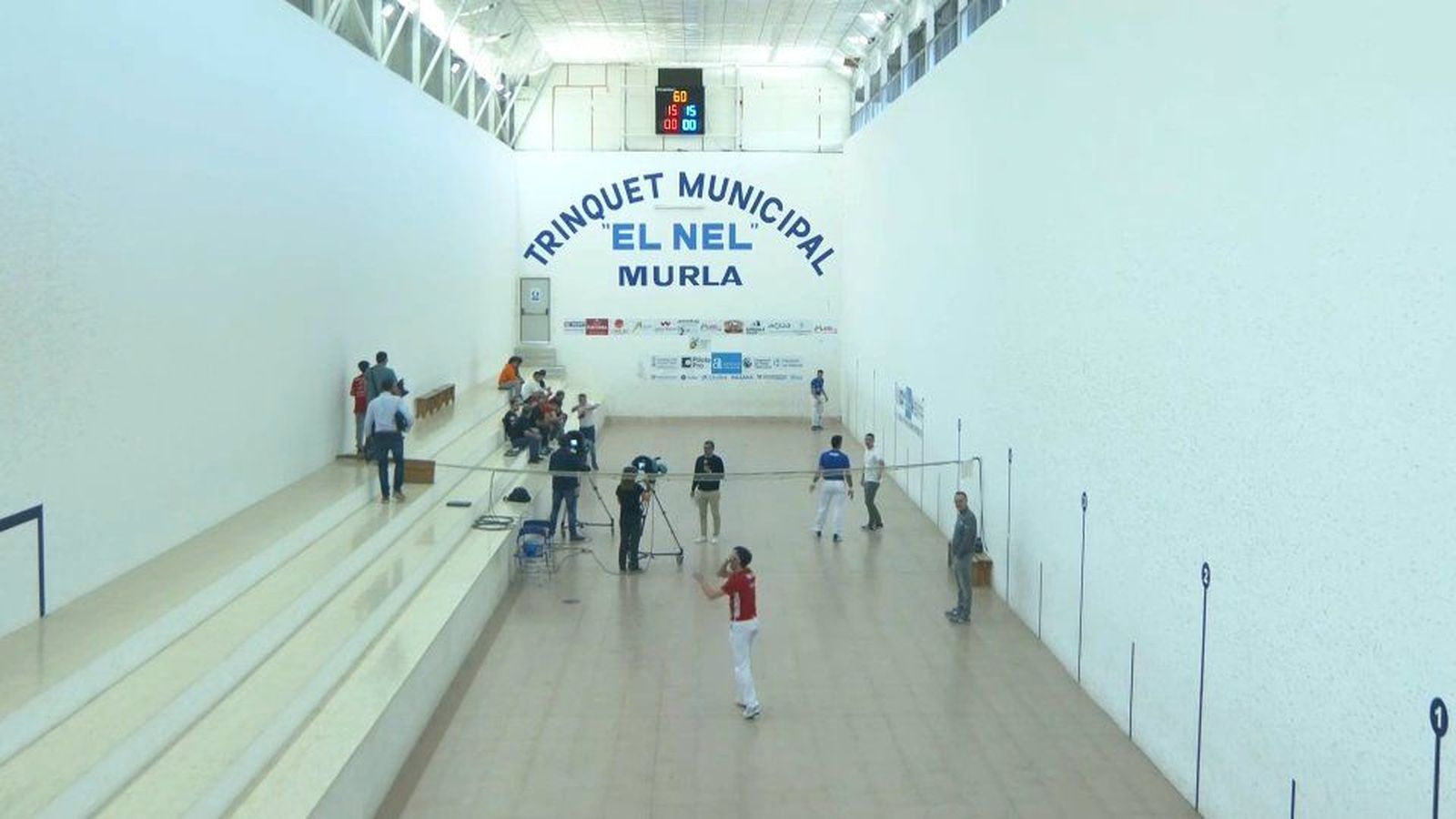 Imatge del trinquet de Murla