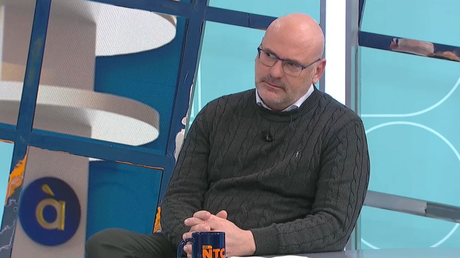 Enrique Sanfélix, pare d'una de les víctimes mortals de l'incendi, en 'Les notícies del matí'