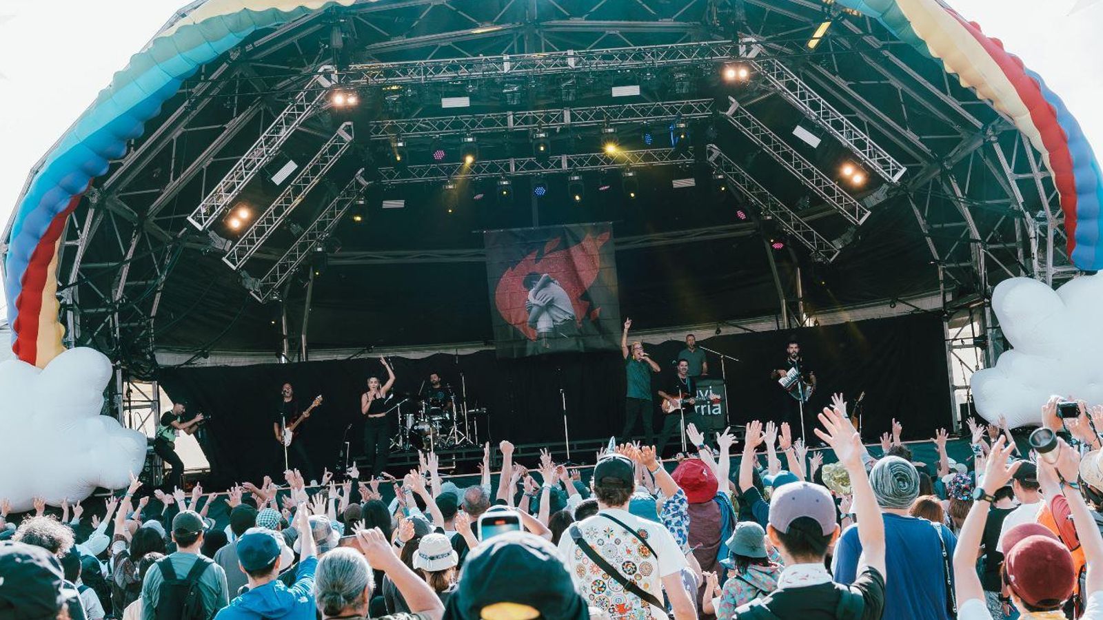 Actuació de Xavi Sarrià al festival Asagiri Jam, al Japó