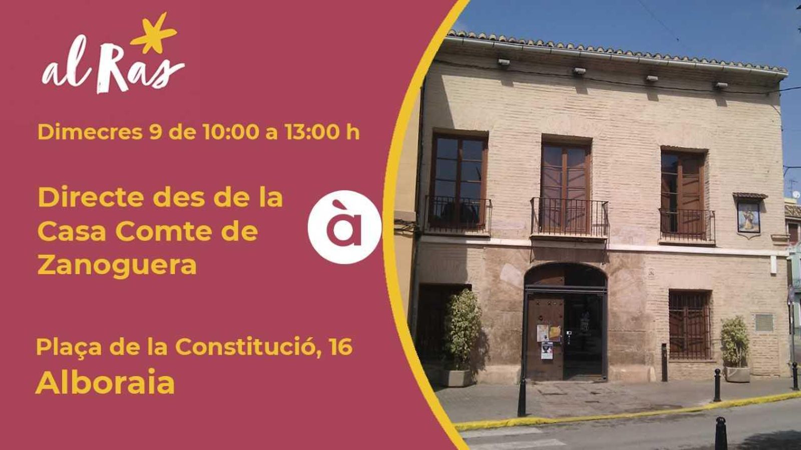 'Al ras' visita Alboraia