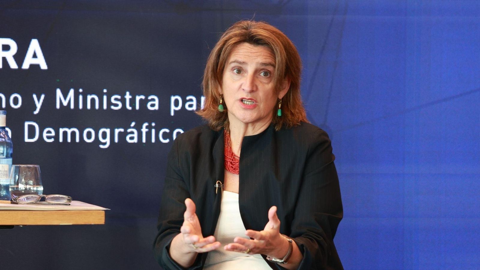 La vicepresidenta tercera i ministra per a la Transició Ecològica, Teresa Ribera