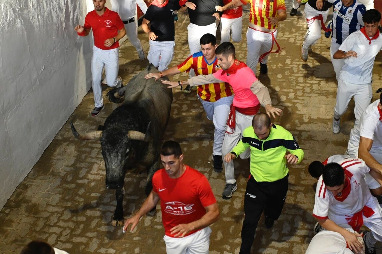 Carreró d'accés a la plaça de bous de Pamplona