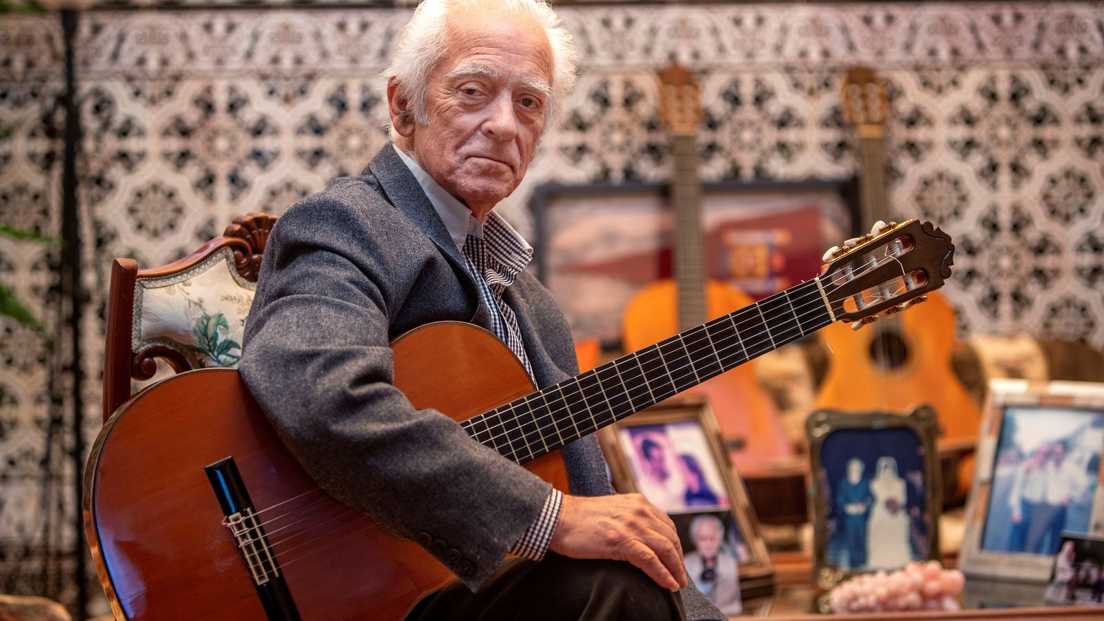 Imatge d'arxiu del guitarrista i compositor Manolo Sanlúcar