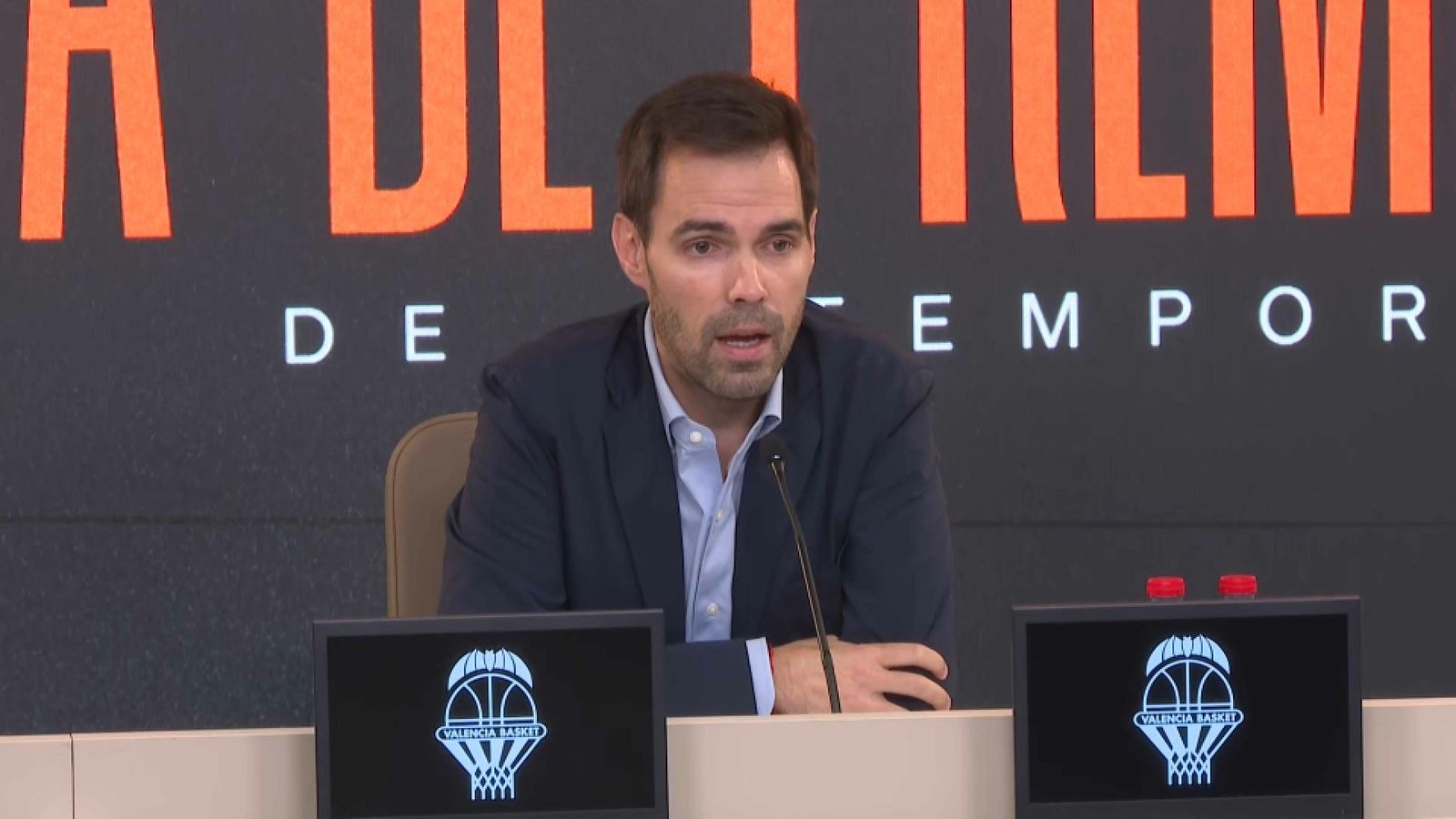 El director general del València Basket, Enric Carbonell