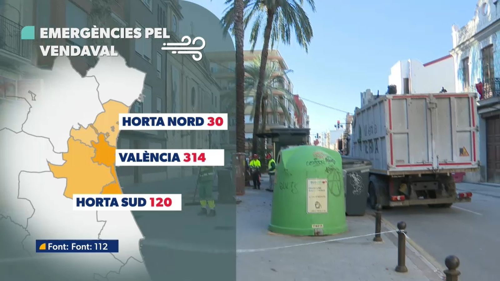 Efectes a la Comunitat Valenciana