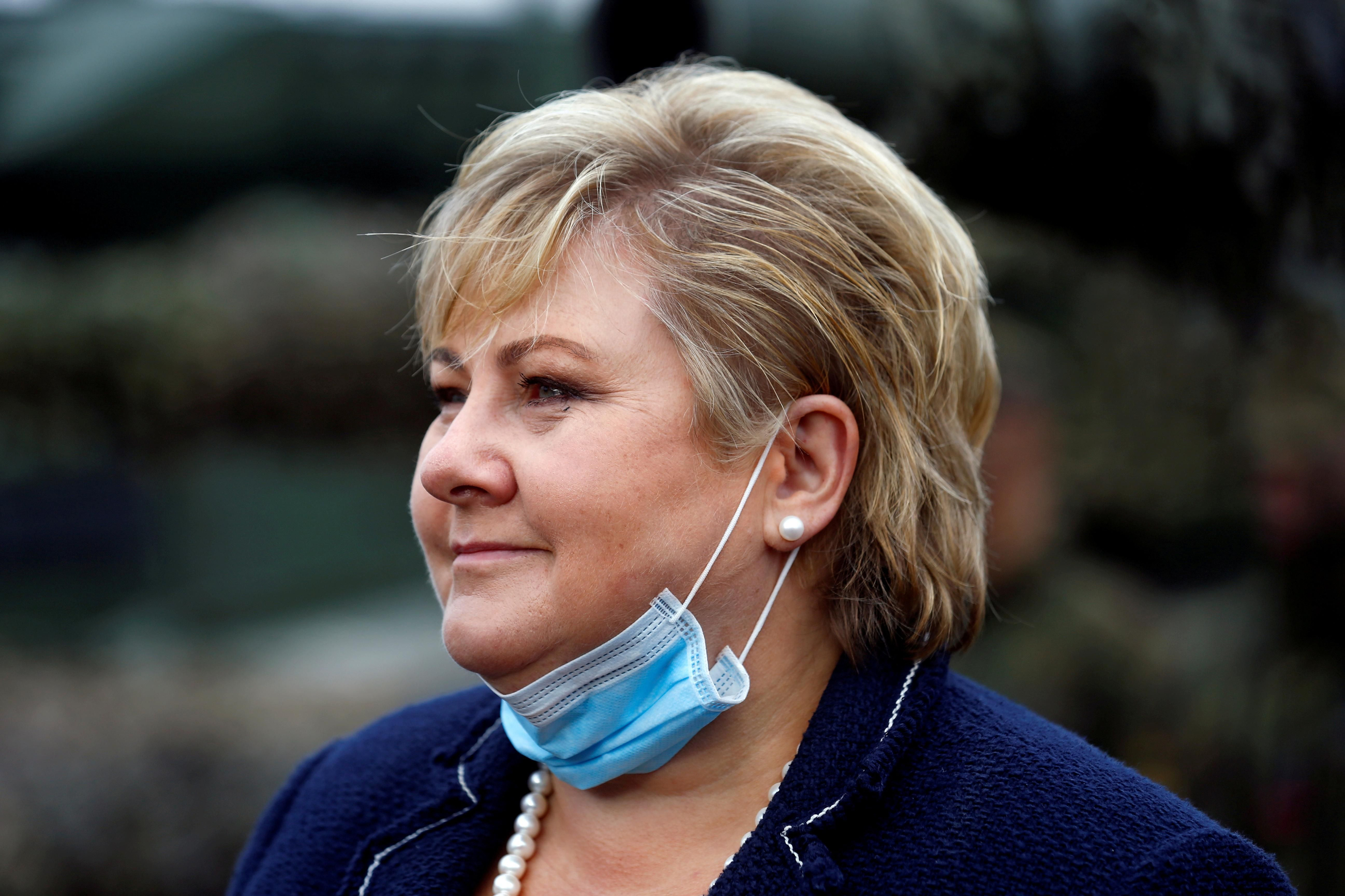 Erna Solberg, primera ministra de Noruega Erna Solberg, primera ministra de Noruega
