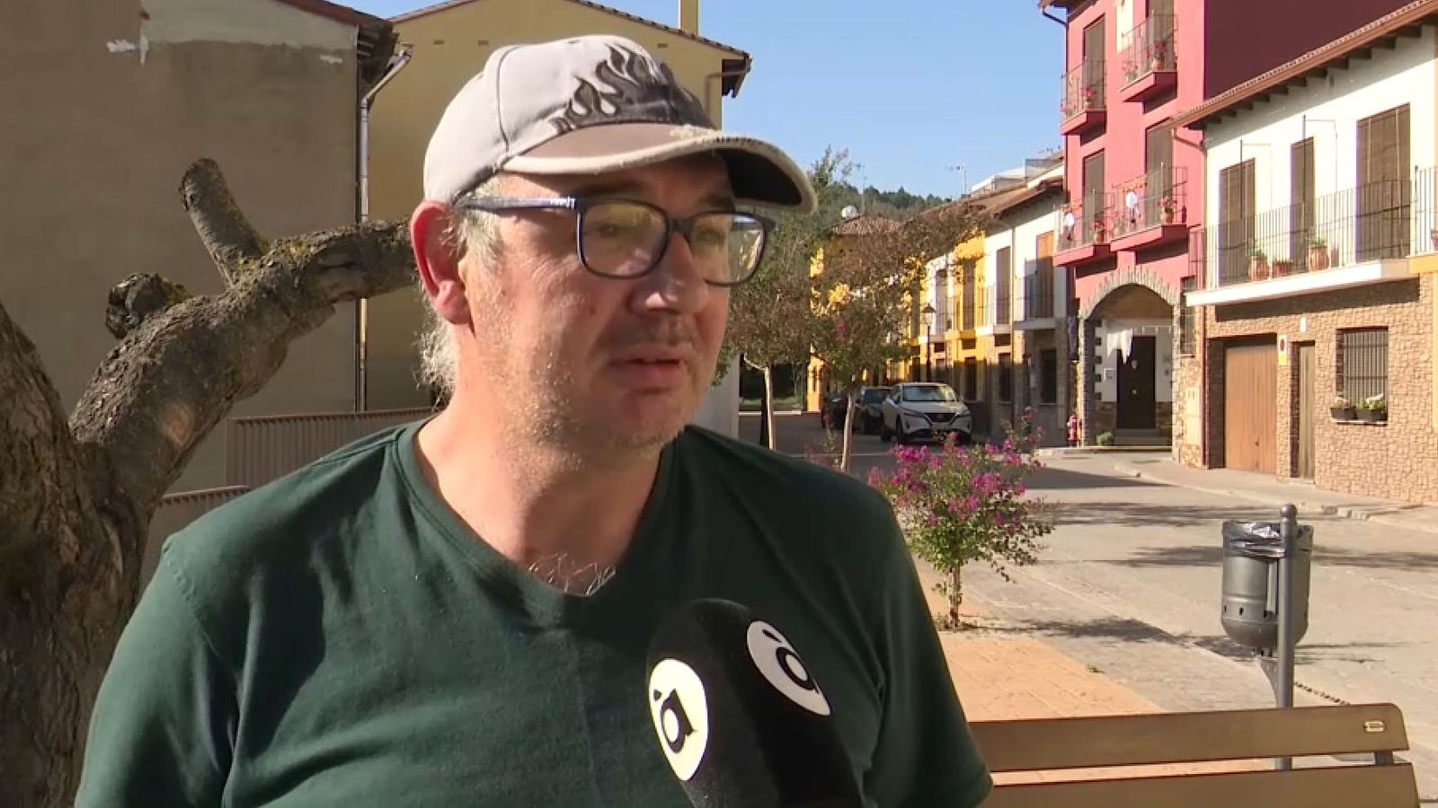 Evaristo Pastor, un dels brigadistes de Vilanova de Viver, imputat per un presumpte delicte d'incendi forestal per negligència