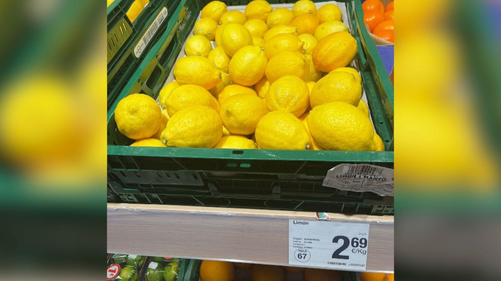 Denuncien l'emmagatzemage de llimes de Sud-Àfrica a les grans superficies