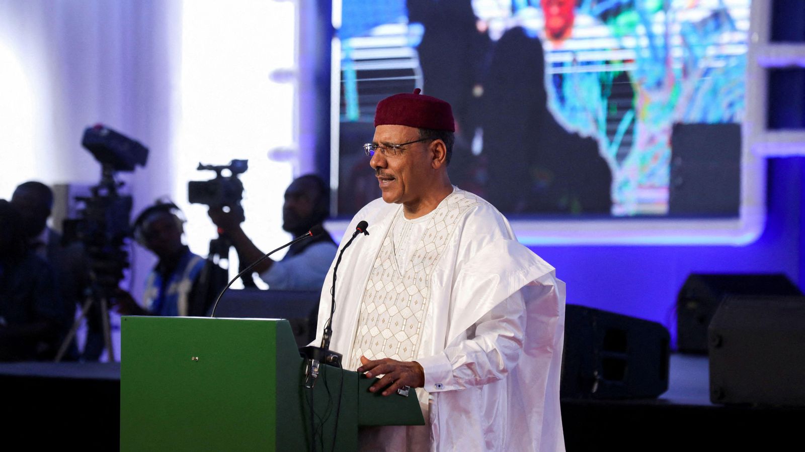 El president de Níger, Mohamed Bazoum, en una imatge d'arxiu