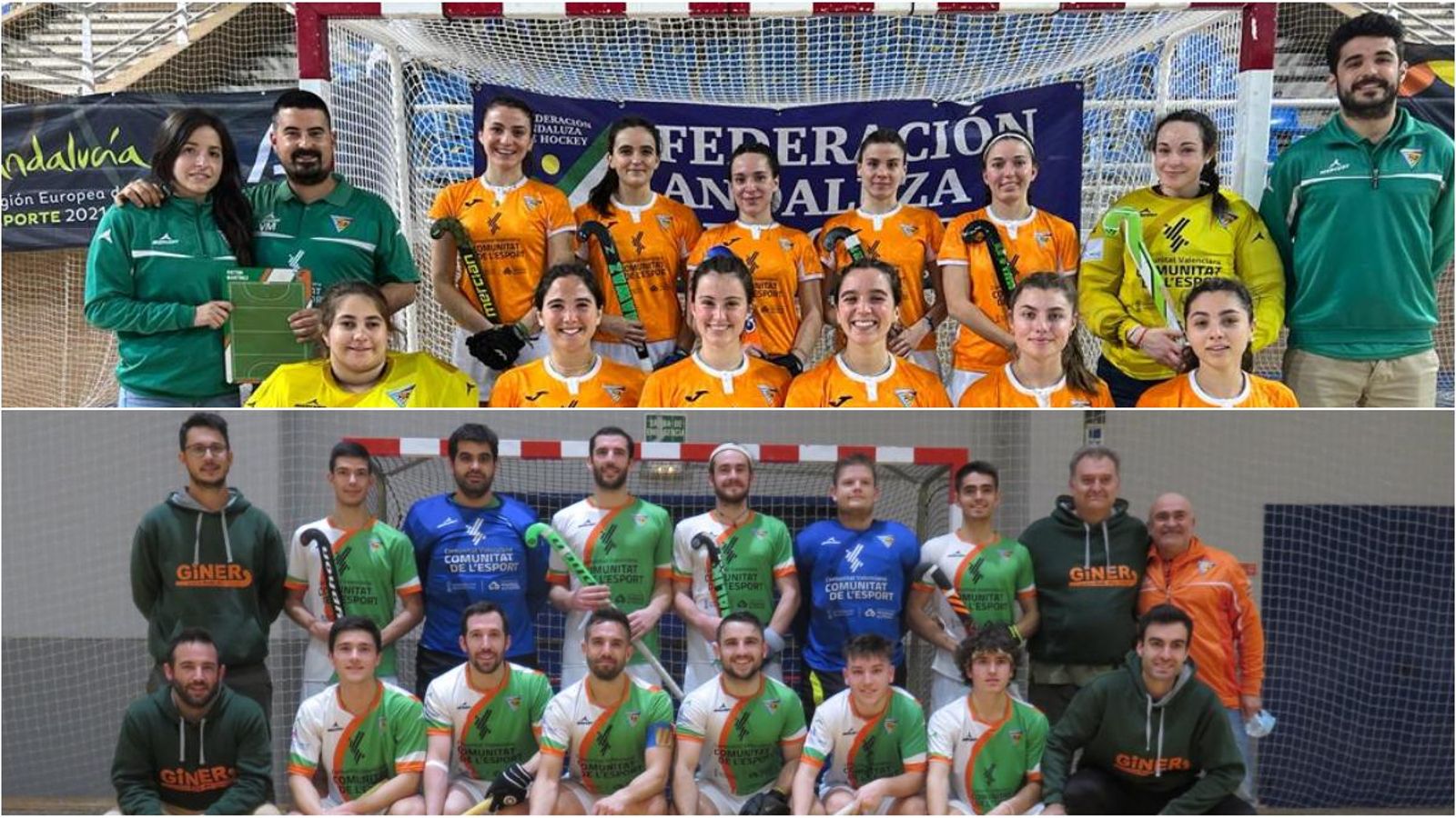 Les plantilles femenina i masculina del Giner de los Ríos Les plantilles femenina i masculina del Giner de los Ríos